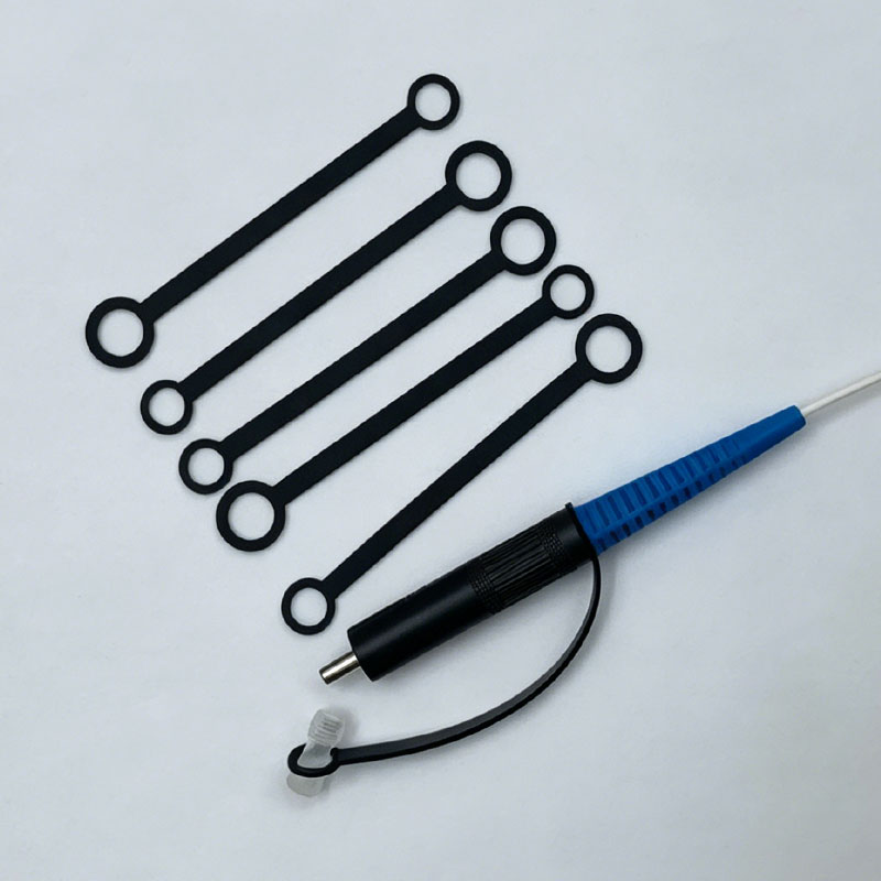 Factory Wholesale High-Temperature Resistant Silicone Medical Guidewire Anti-Loss/Anti-Drop ST FC MPO Connector Rings