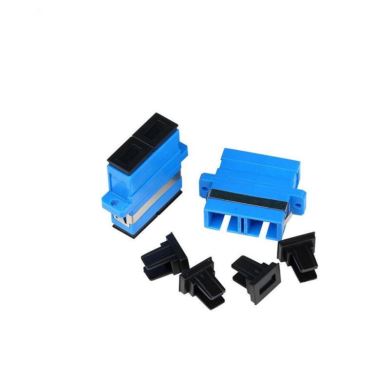 Custom SC Mating Sleeve Adapter Dust Caps Adapter Dust Cap Fiber Adaptor Dust Cap SC Fiber Optical Adaptor Dust Plug