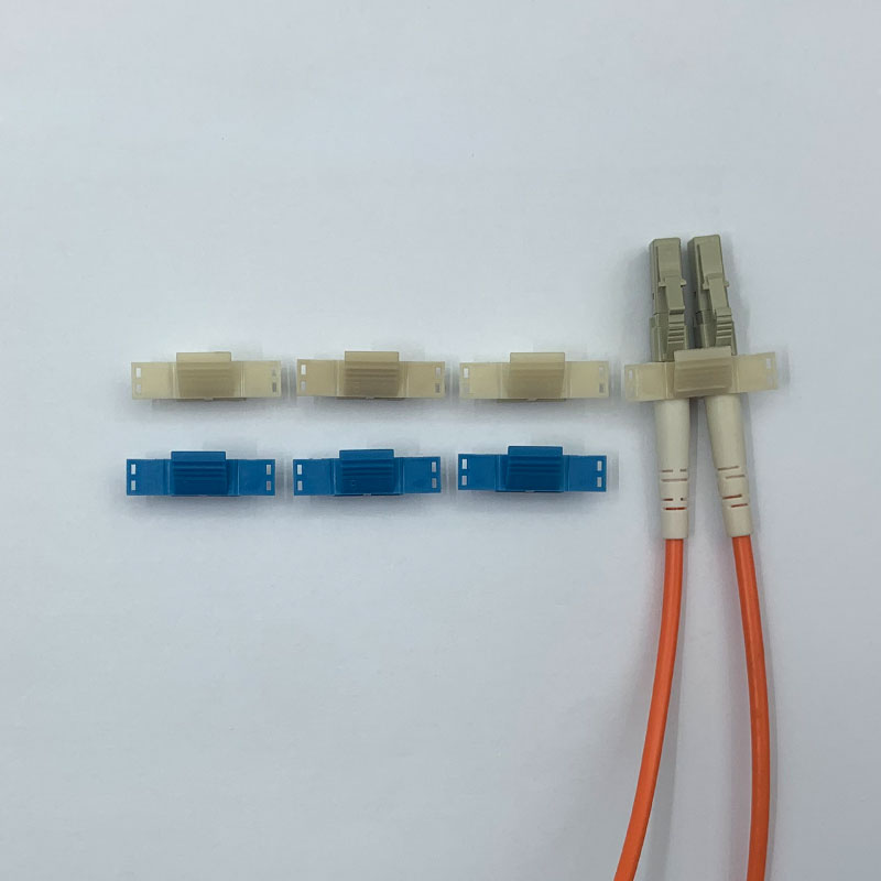 Available Blue Gray LC Duplex Fiber Optic Connector Kit SC Fiber Optic Connector Latch Simply Equipped