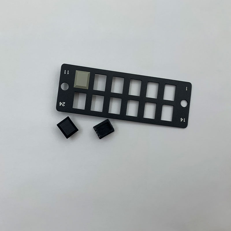 Small Size SC Simplex Double-Row LC Duplex MPO Simplex Adapter Cover Plugs Blind Plug for Dust Shutter Fiber Optic Panel Blank