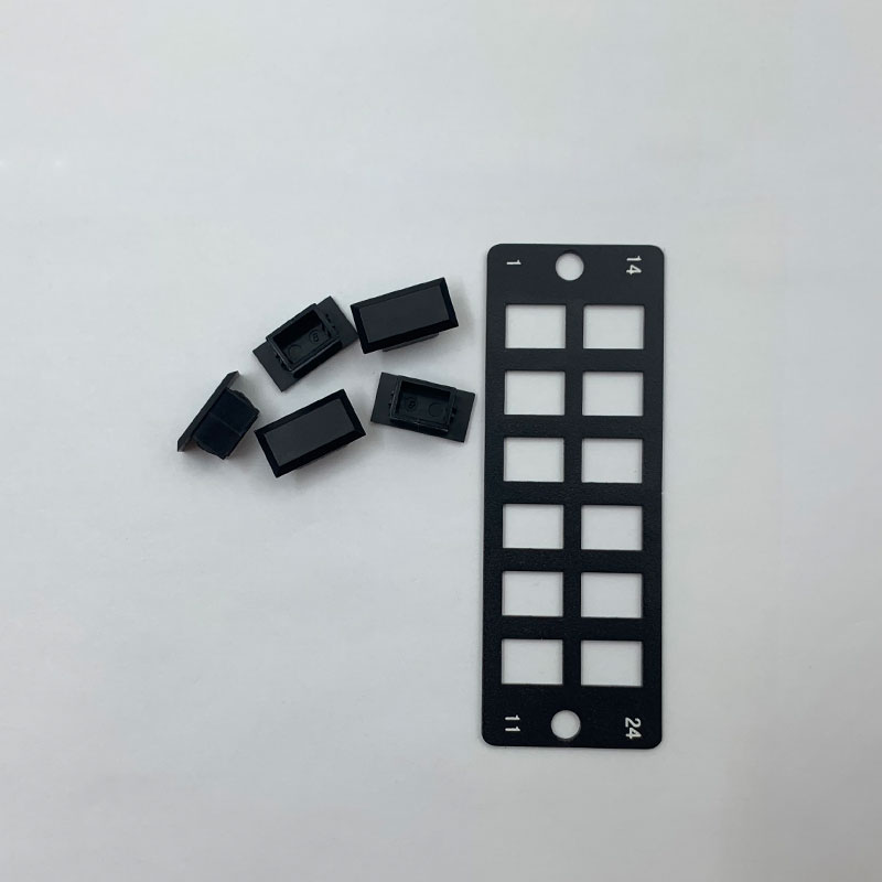 Universal Dust Caps for SC Simplex MPO Simplex LC Duplex Ports Designed for Use on Fiber Optic Equipment Cabinet Panels