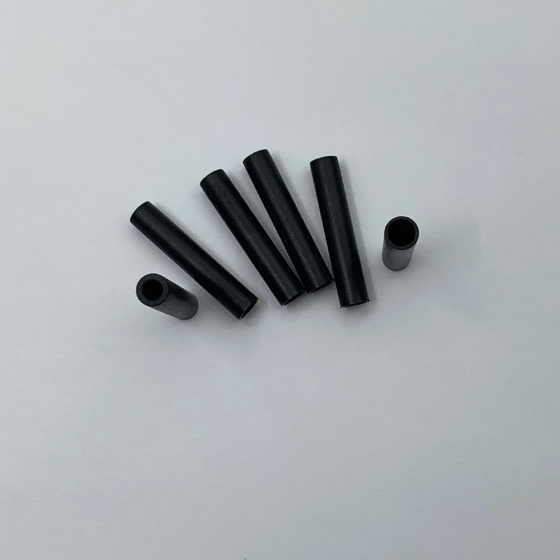 Black PC Round Tube Assembly Unit Indoor Outdoor Fiber Optic Patch Cord Splitter Buffer Tube Fiber Optic Fan Out Kit