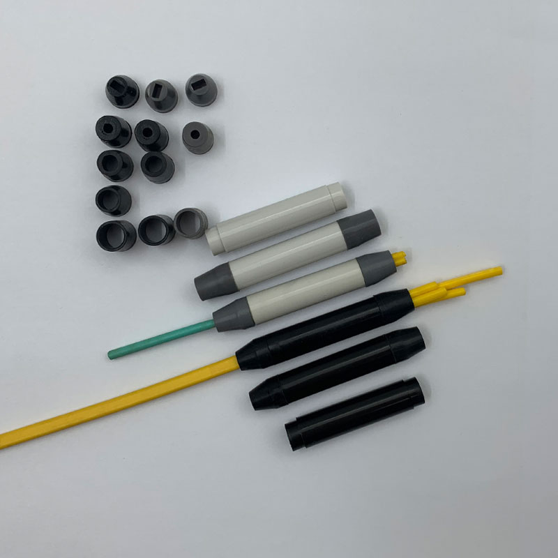 8*2.0 10*2.0 12*2.0 Core Poreless Indoor Cable Breakout Kit Single Mode Multi Mode Fiber Optic Cable Splitter for FTTH Solution