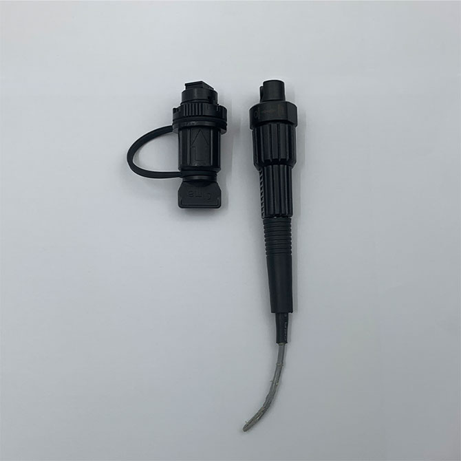 Factory Wholesale SC Pre Connectorized Waterproof Drop Cable Patch Cord Fiber Optic Connector Outdoor Waterproof Combo Set