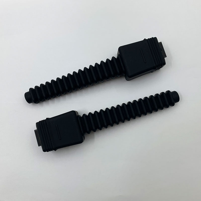 Simplex Duplex Waterproof IP68 Connector Submarine Fiber Optic Cable Boot Outdoor Cable NSN Rubber Boot Black 5.0mm