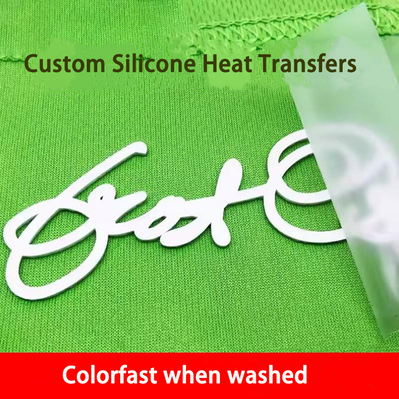 Custom Silicone Thick-Plate Heat Transfers: 3D Embossed/Debossed Logos, Heat Transfer Labels, and Vinyl Film Logos — OEM/Processing Services