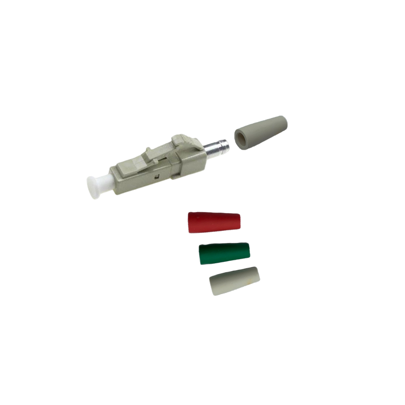 Custom 14mm Length 3.0mm Inner Diameter 5.2mm Outer Diameter LC UPC Fiber Optic Connector Tail Sleeve