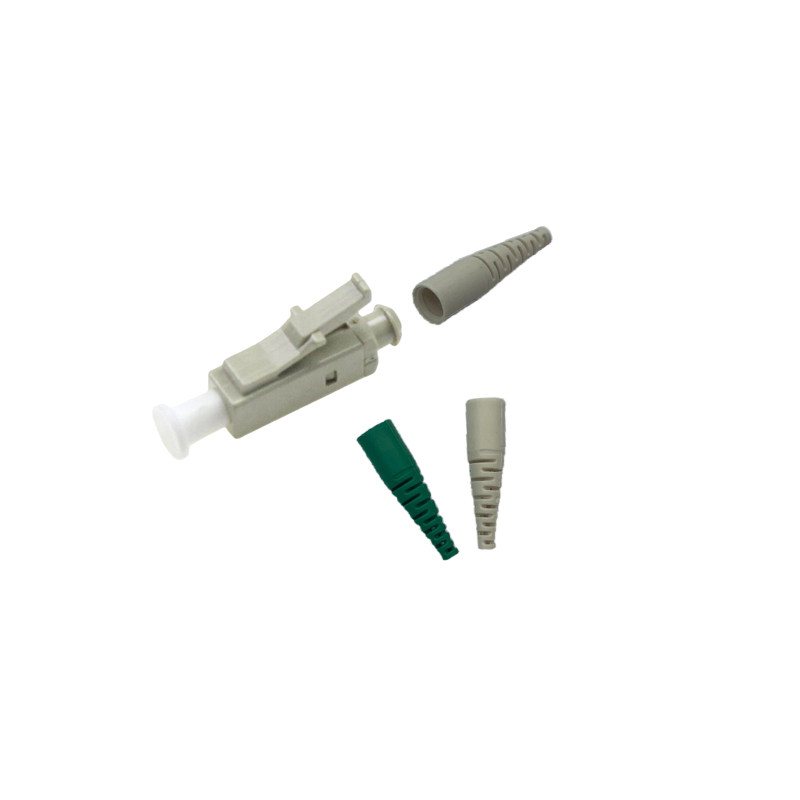 LC 1.1mm Multicolor Short Tail 16mm Length Plastic LC Fiber Optic Connector Boot