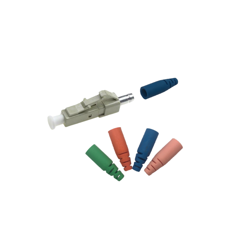 17.1mm Diameter 2.0mm Plastic Boot Fiber Optic Connector End Sleeve Plastic Pigtail PIN Boot Sleeve RoHS Certified