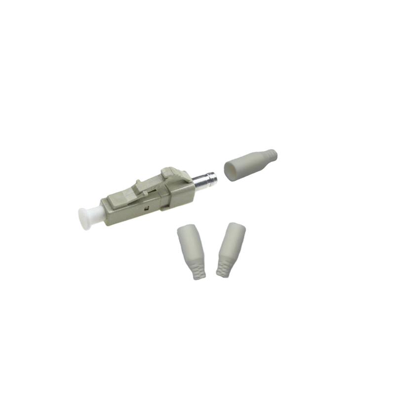 Custom LC Fiber Optical Connector Parts LC Fiber Optic Connector Kit LC Fiber Optic Connector 2.0mm Boot End Sleeve