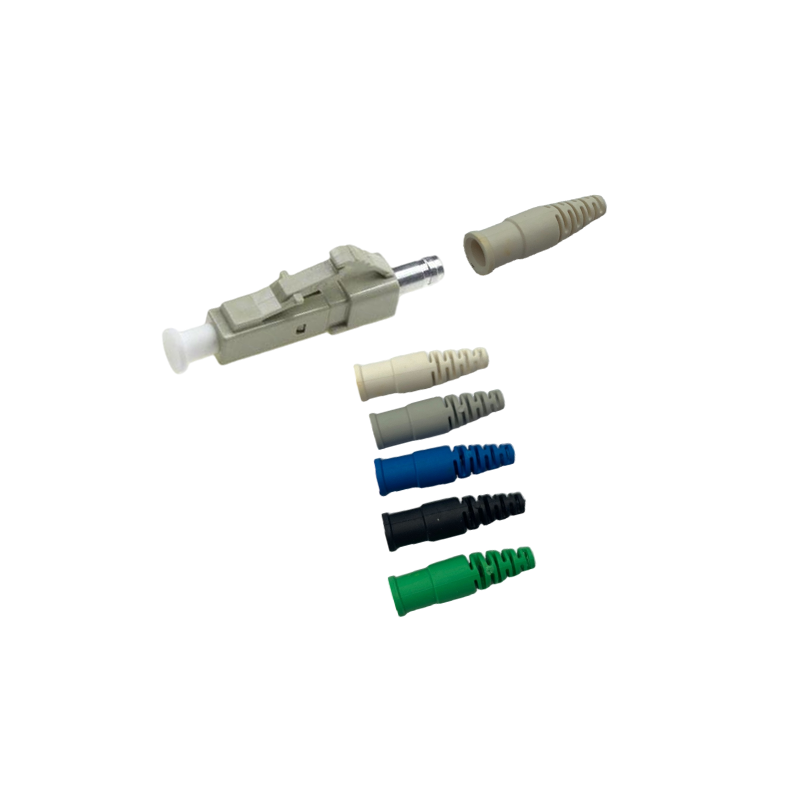 19.3mm Length 2.0mm LC Fiber Optic Connectors Patchcord Boot Fiber Optic LC Connector Tail Sleeve for 4G 3G Networks