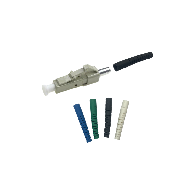 Wholesale FTTH 35mm Length 3.8mm Plastic LC Fiber Optic Connector Boot Tail Sleeve