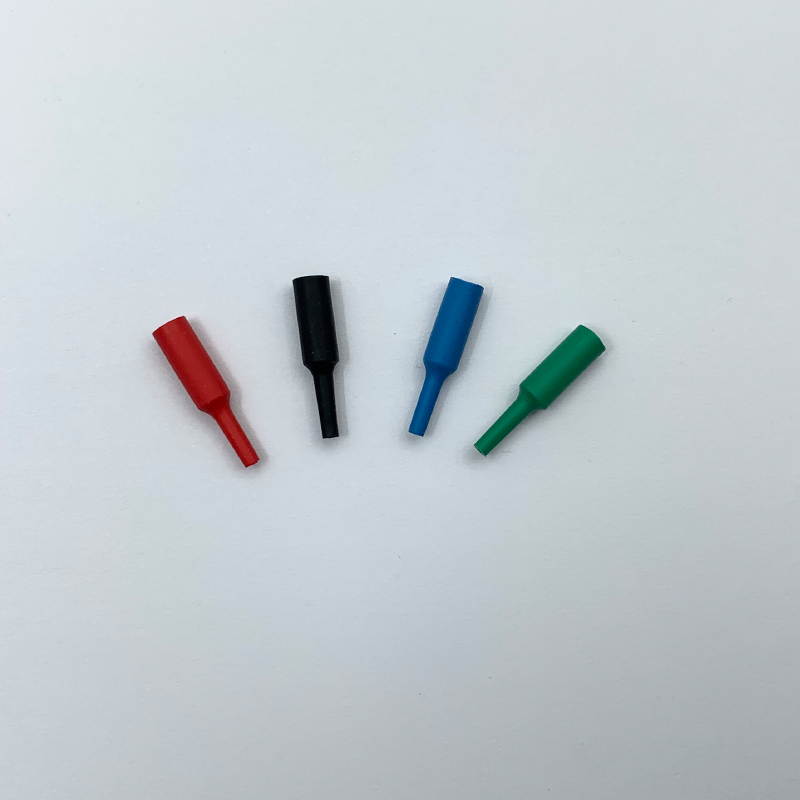 24.5mm Length 0.9mm SC Fiber Optic Connector Boot End Sleeve Plastic Pigtail Boot RoHS Certified -45~95°C