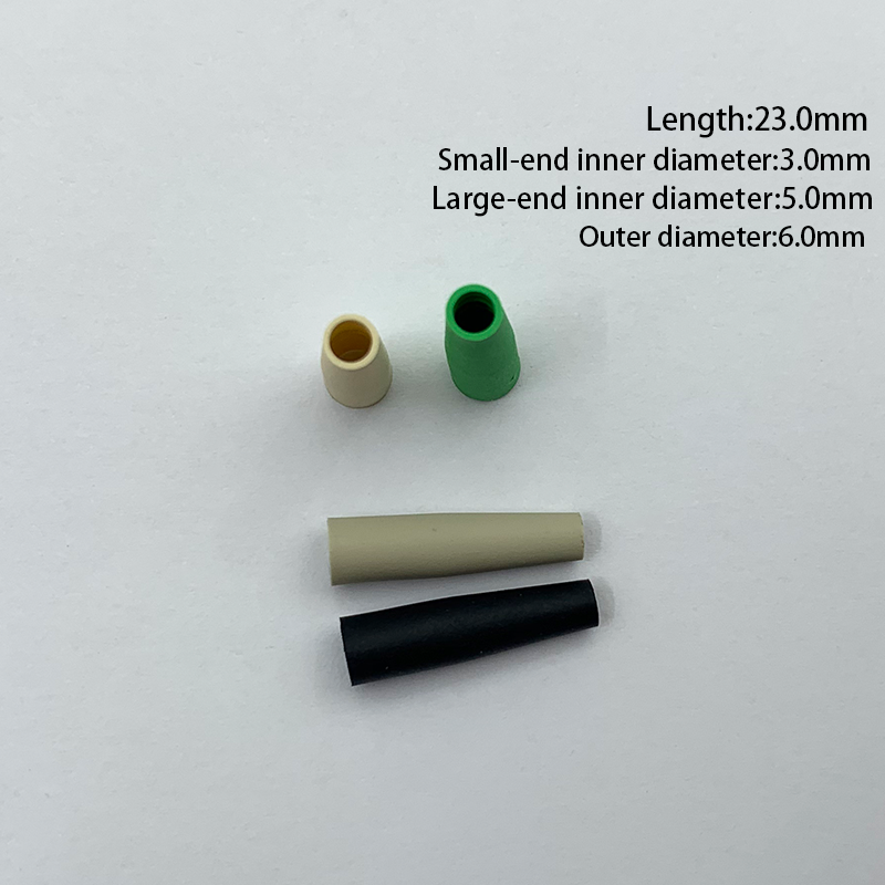 23mm Length 3.0mm Plastic Products Fiber Optic Connector Boot Fiber Ferrule SC Fiber Optic Connector End Sleeve