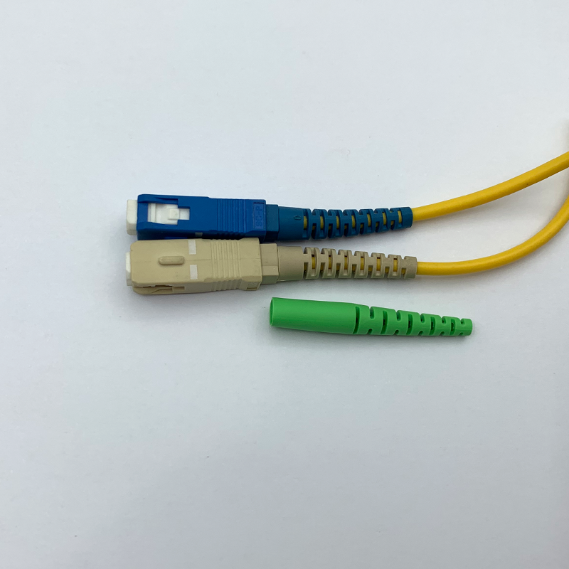 Unassembled Fiber Optic Connector Parts 2.0mm SC PC UPC APC Singlemode Fiber Optic Connector Boot Tail Sleeve