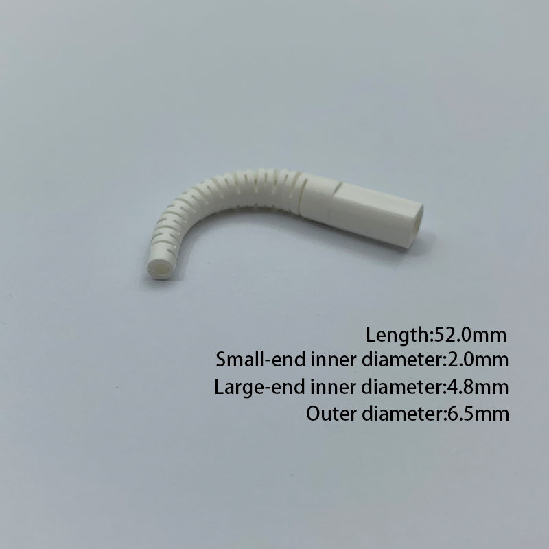 Bendable to Any Angle SC UPC Singlemode 52mm Length 2.0mm Fiber Optic Connector Boot Tail Sleeve