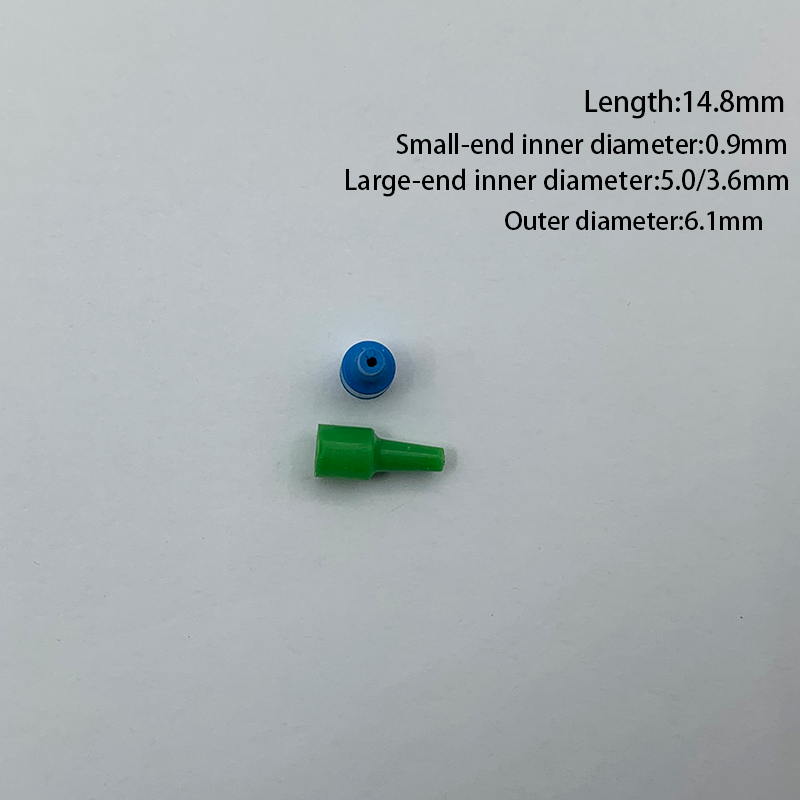 Custom 14.8 Length 0.9mm Silicone SC Fiber Optic Connector Boot End Sleeve for Communication Equipment and Telecom Devices