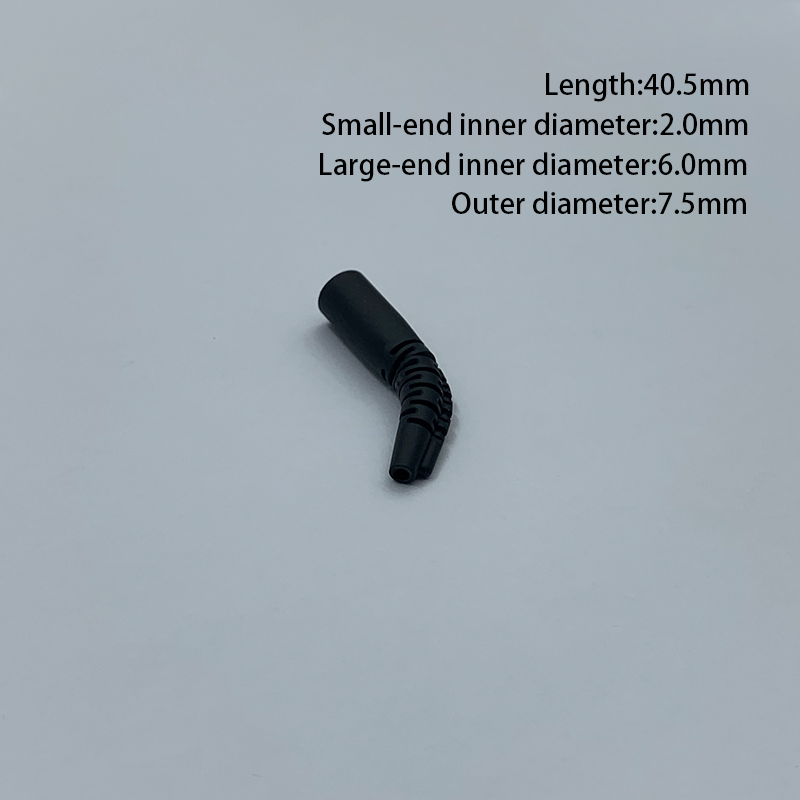 Factory FC Singlemode Fiber Optic Connector Parts 40.5mm Length 2.0mm Bendable FC Connector Boot Tail Sleeve