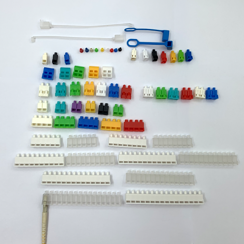Multiple Models LC Simplex Duplex Multiplex Optic Fiber Dust Cap Cover Optical Fiber Dust Cover LC Fiber Optic Dust Caps
